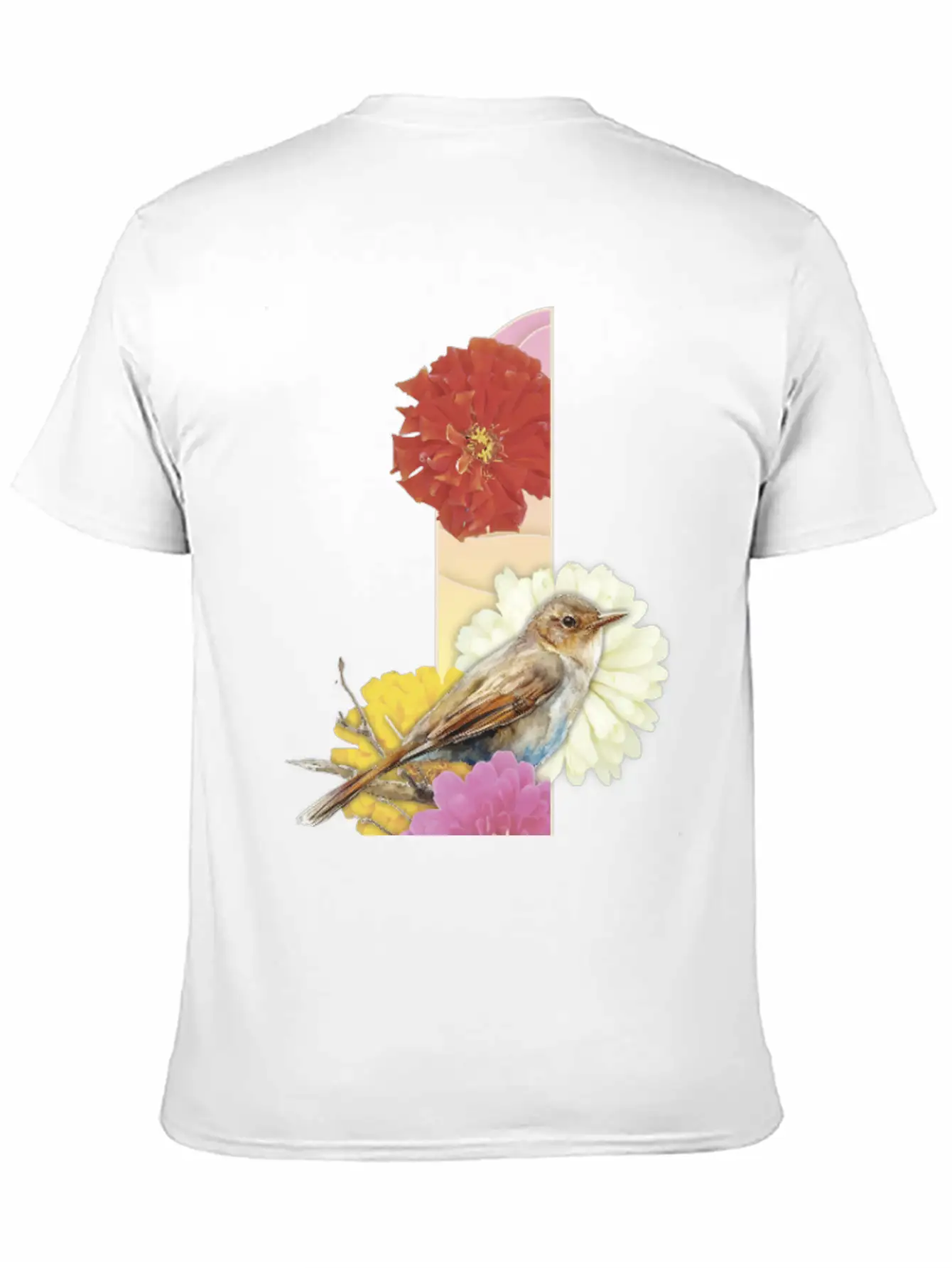 Zinnia And Tone Of The Nightingale Modern Fit Casual T-Shirt – Clean And Versatile Design