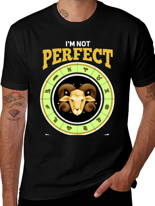 Zodiac Aries Modern Fit Casual T-Shirt – Clean And Versatile Design