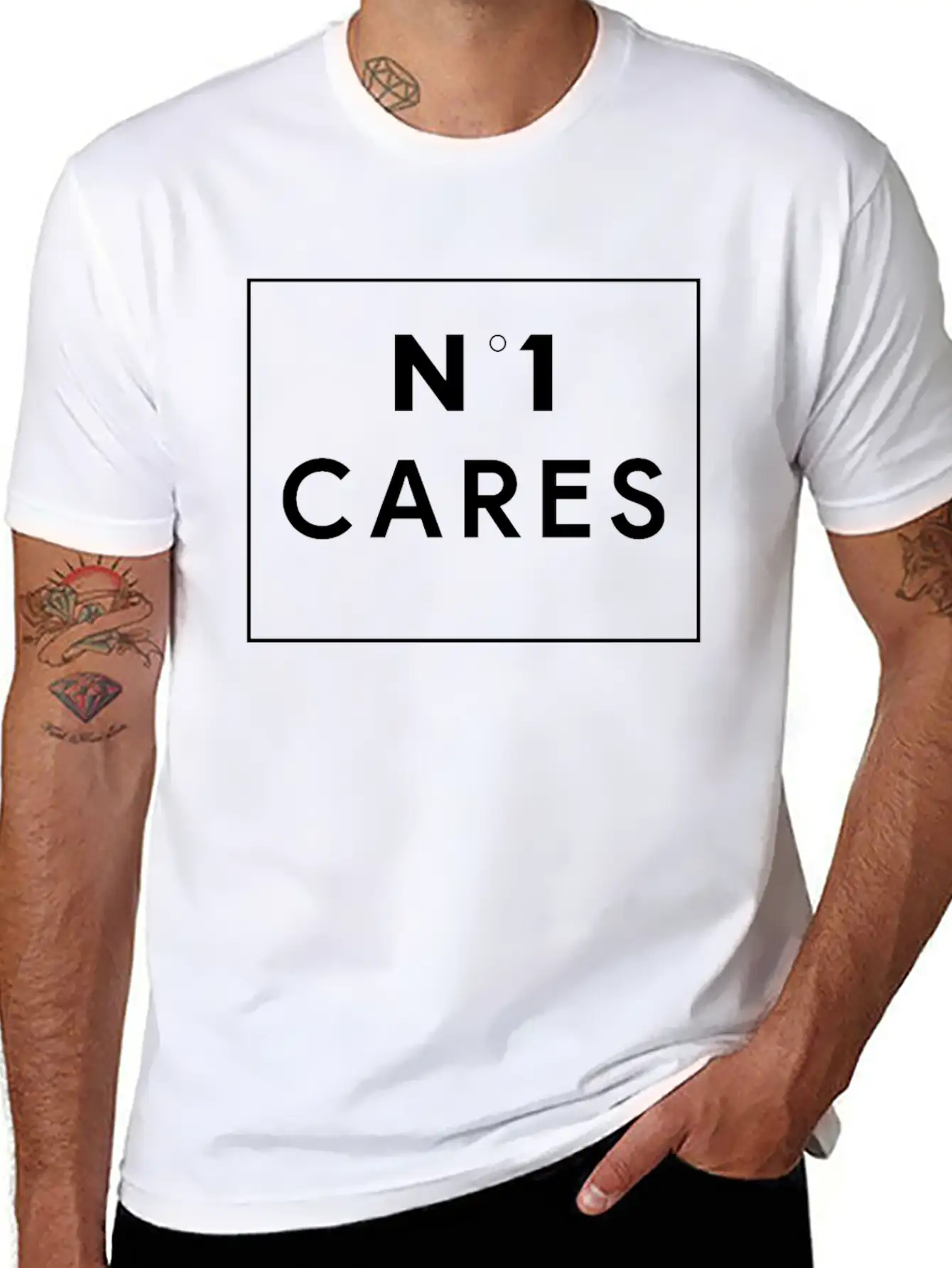 Zoeys Extraordinary Playlist | No One Cares Modern Fit Casual T-Shirt – Clean And Versatile Design