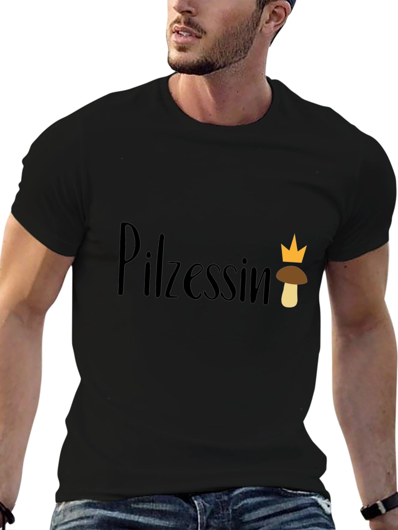 Pilzessin Mushroom Queen Graphic T-Shirt