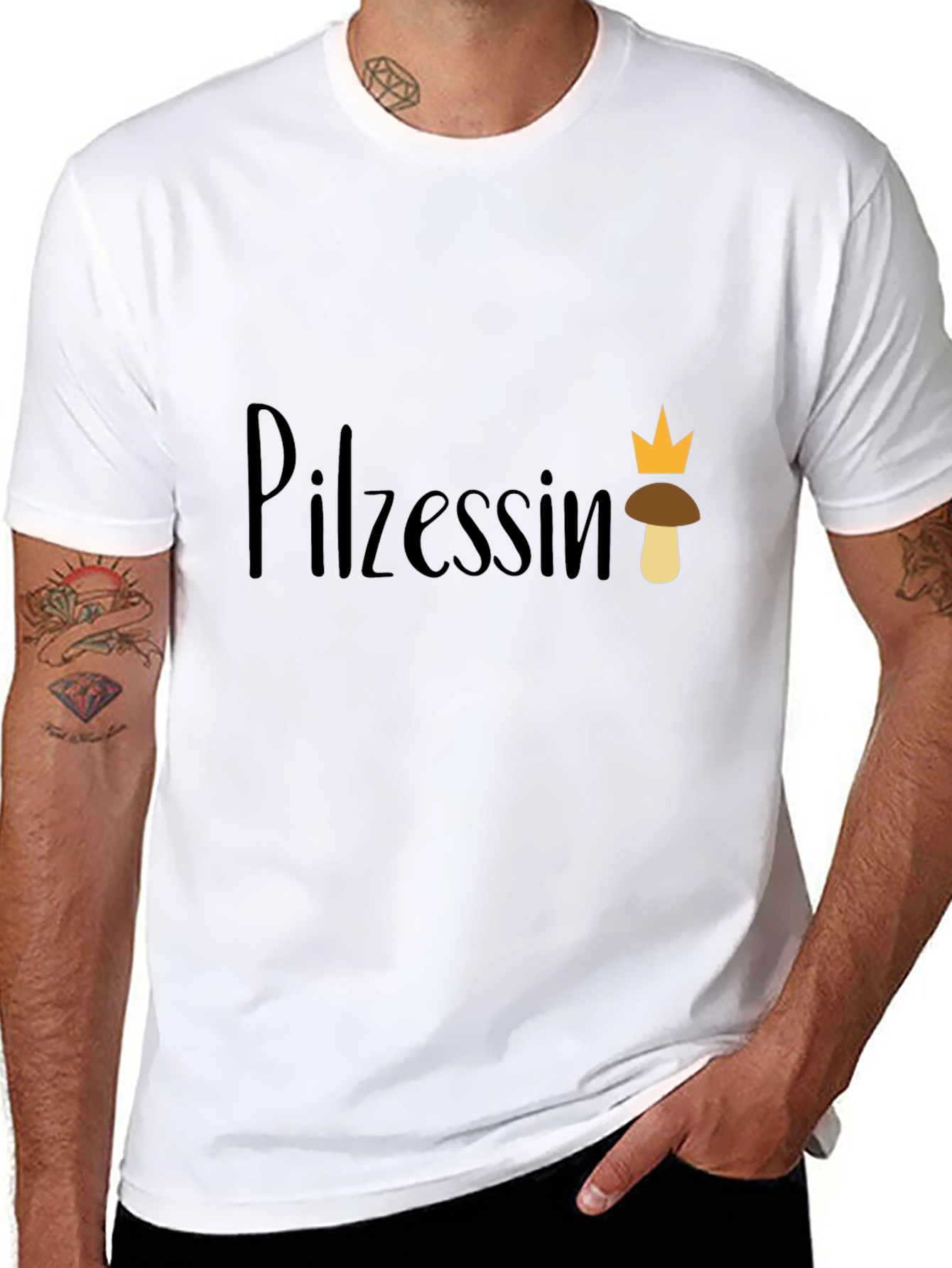 Pilzessin Mushroom Queen Graphic T-Shirt
