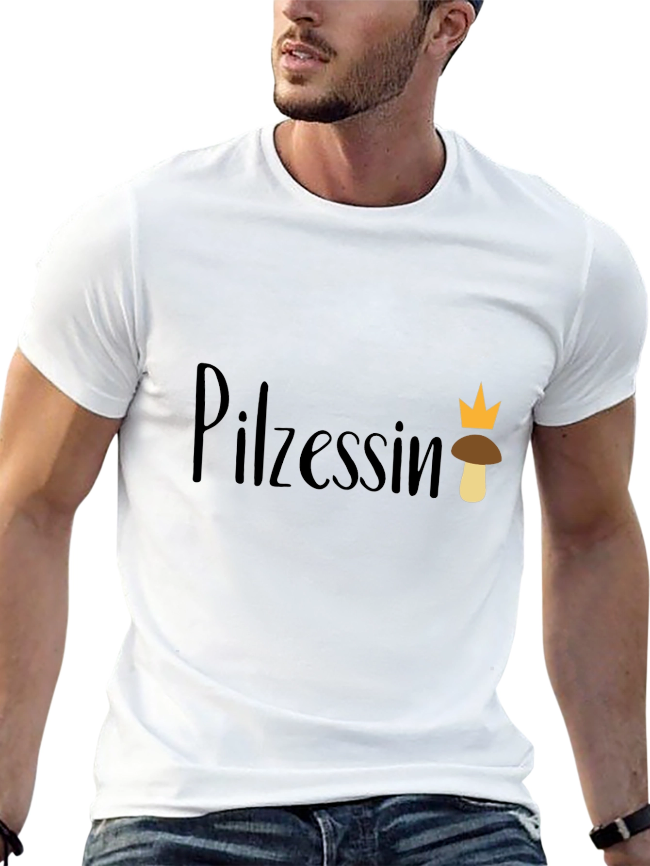 Pilzessin Mushroom Queen Graphic T-Shirt