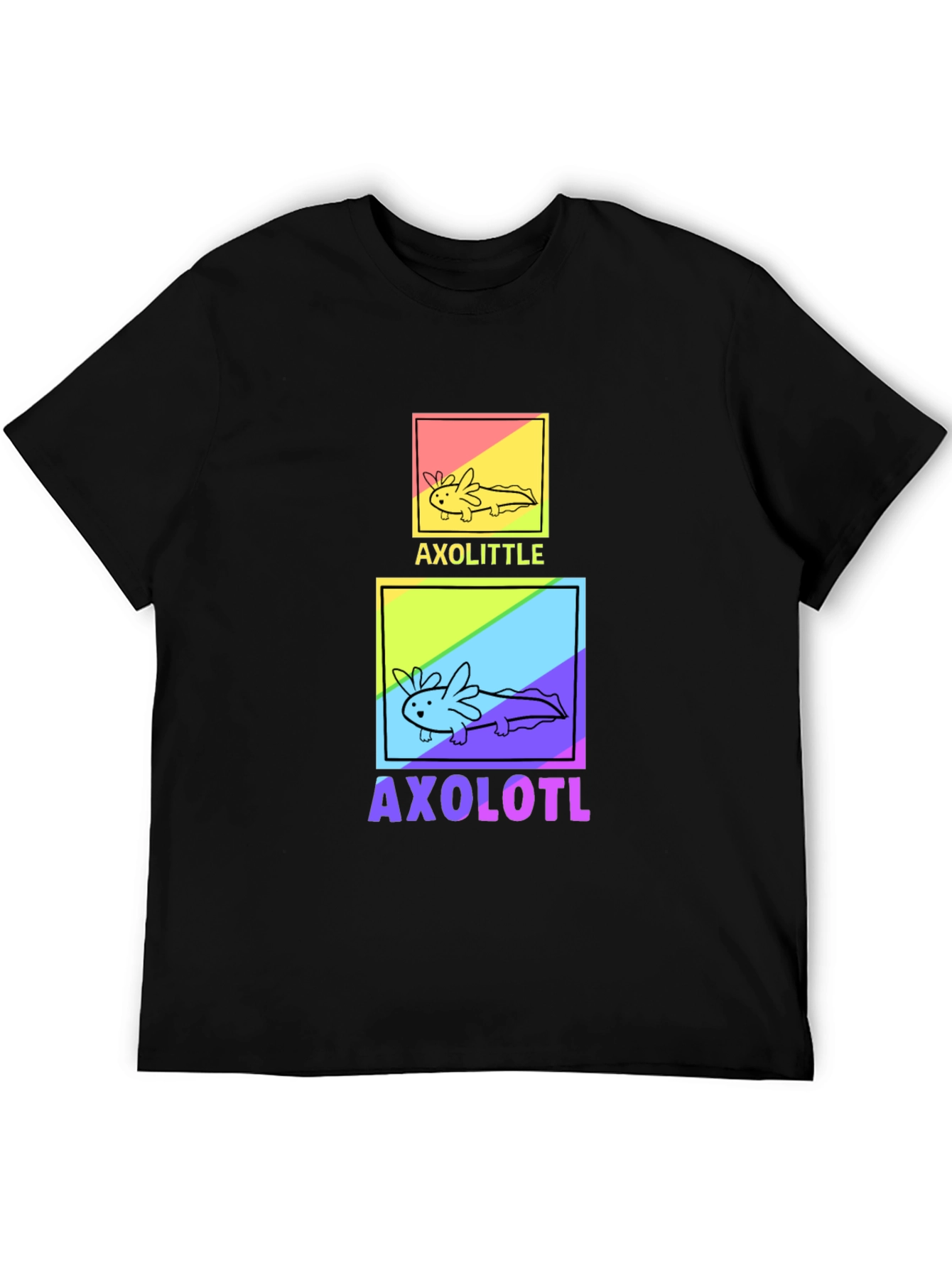 Axolotl Graphic T-Shirt - Cute Amphibian Design