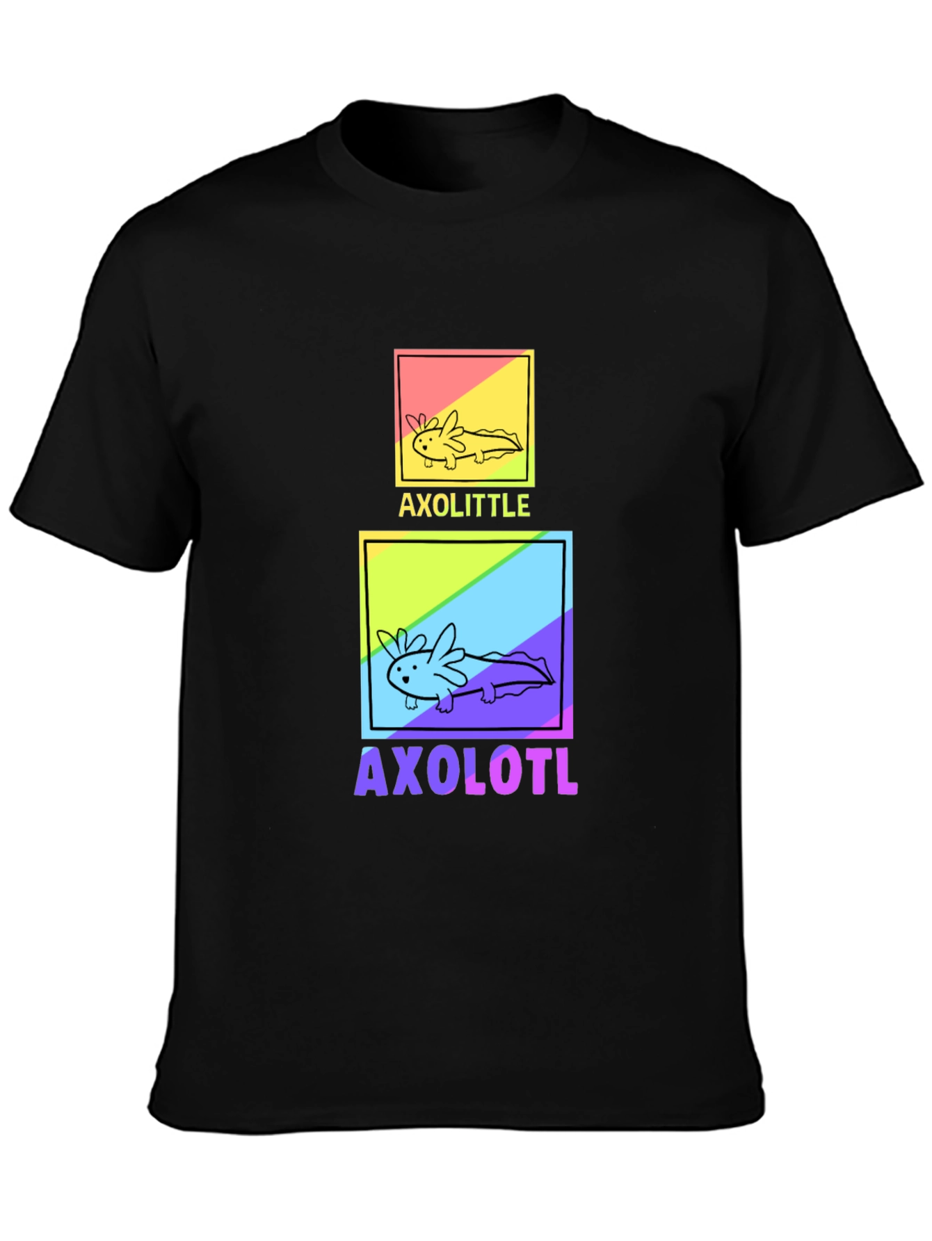 Axolotl Graphic T-Shirt - Cute Amphibian Design