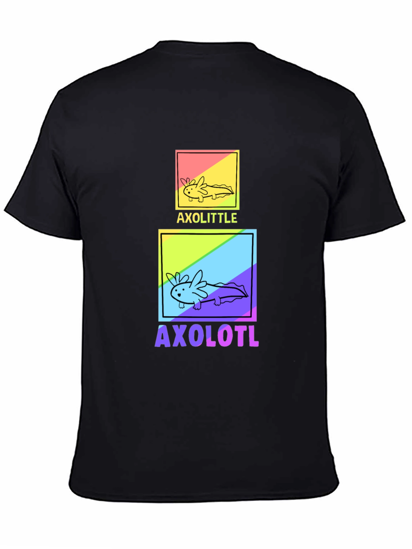 Axolotl Graphic T-Shirt - Cute Amphibian Design