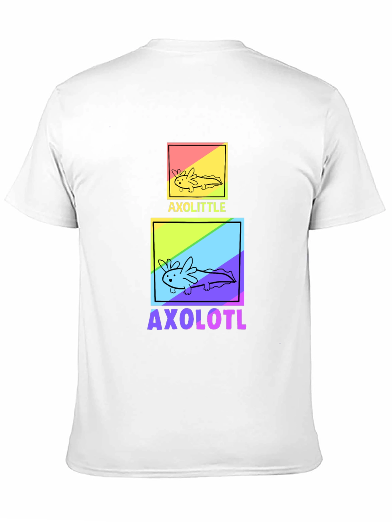 Axolotl Graphic T-Shirt - Cute Amphibian Design