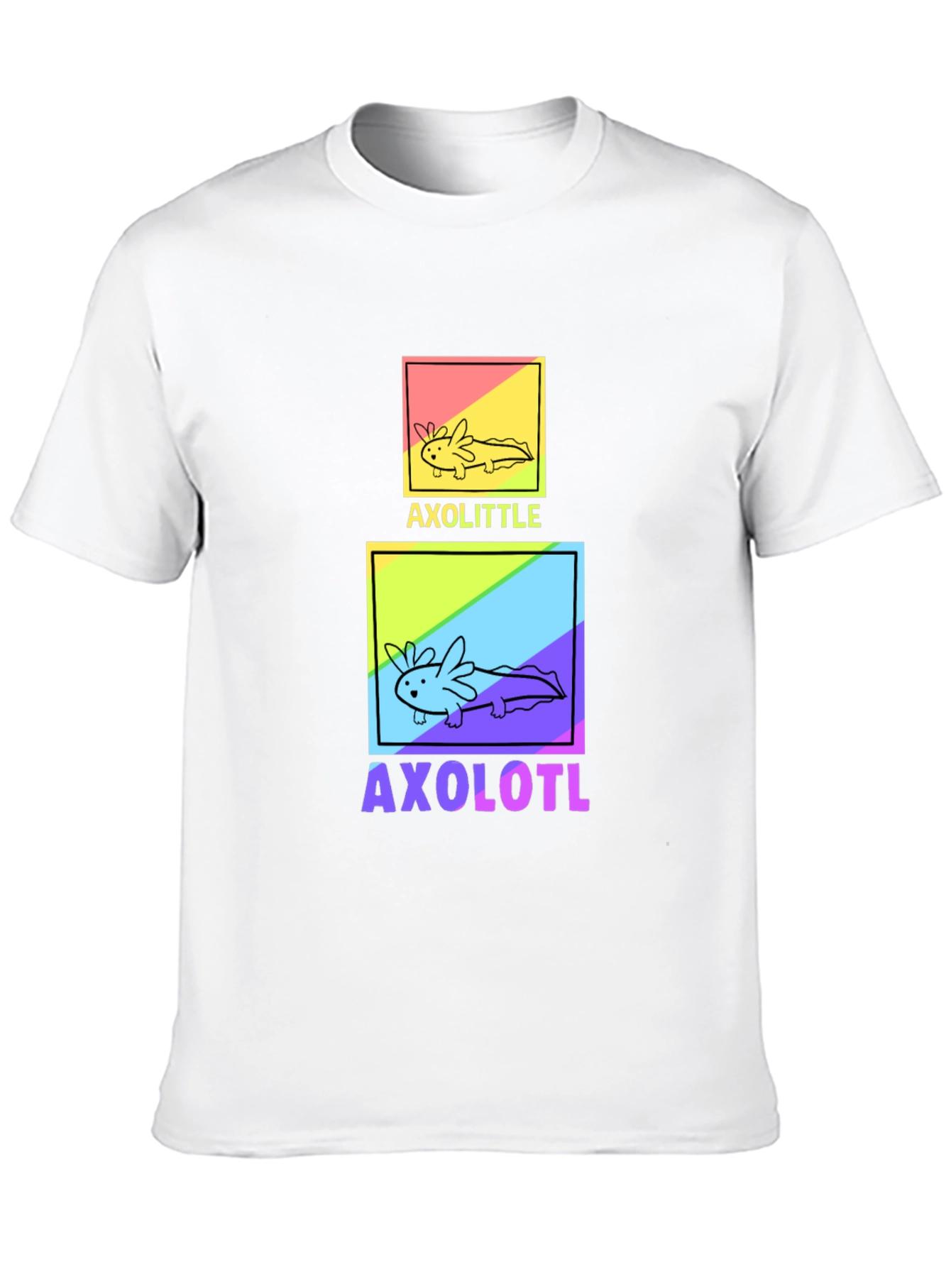Axolotl Graphic T-Shirt - Cute Amphibian Design