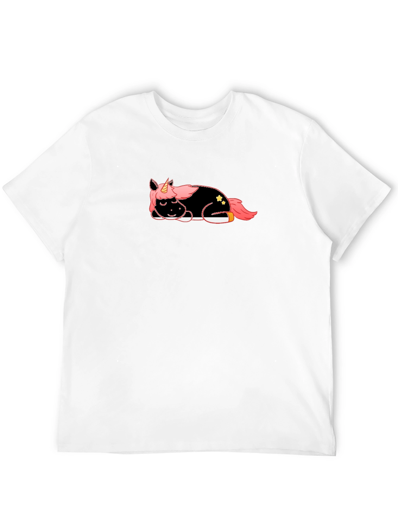 Unicorn Nap Black T-Shirt