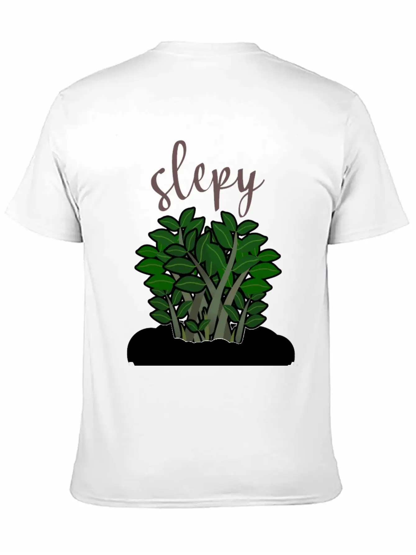 Zzplant Is Slepy Classic Fit Graphic Tee For Daily Comfort – Unisex Cotton Shirt