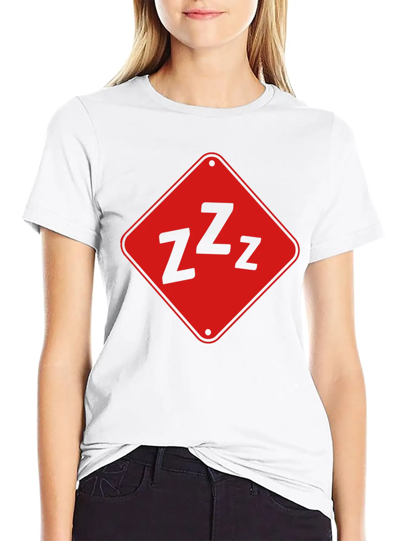 Zzz Attention Snore Classic Fit Graphic Tee For Daily Comfort – Unisex Cotton Shirt