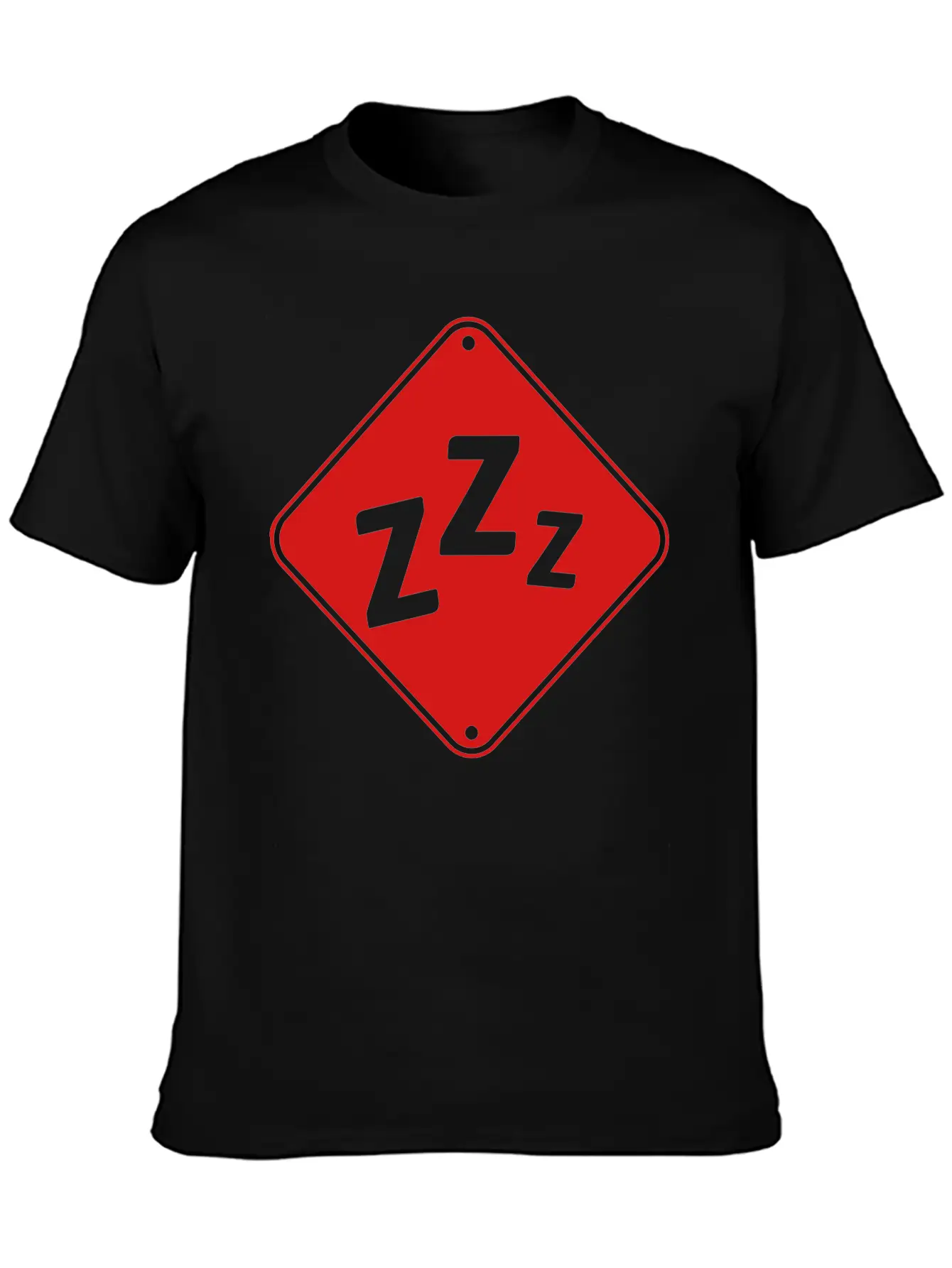 Zzz Attention Snore Classic Fit Graphic Tee For Daily Comfort – Unisex Cotton Shirt