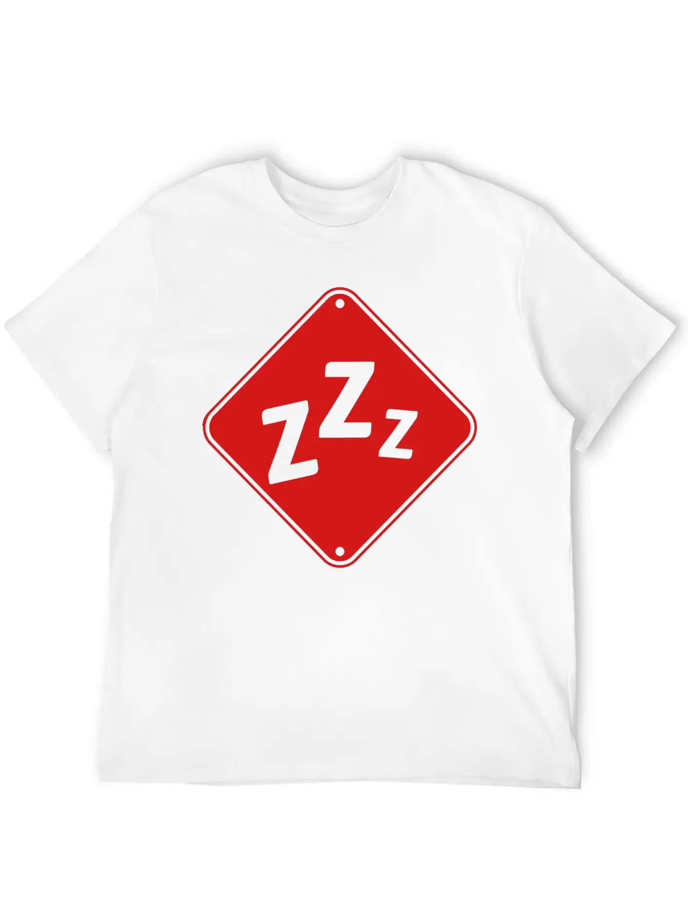 Zzz Attention Snore Classic Fit Graphic Tee For Daily Comfort – Unisex Cotton Shirt