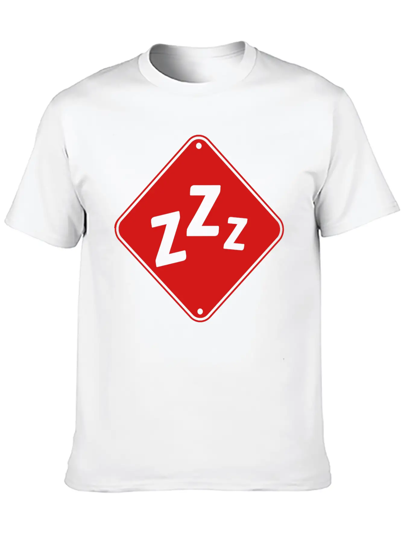Zzz Attention Snore Classic Fit Graphic Tee For Daily Comfort – Unisex Cotton Shirt